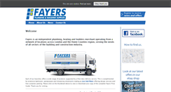 Desktop Screenshot of fayers.co.uk